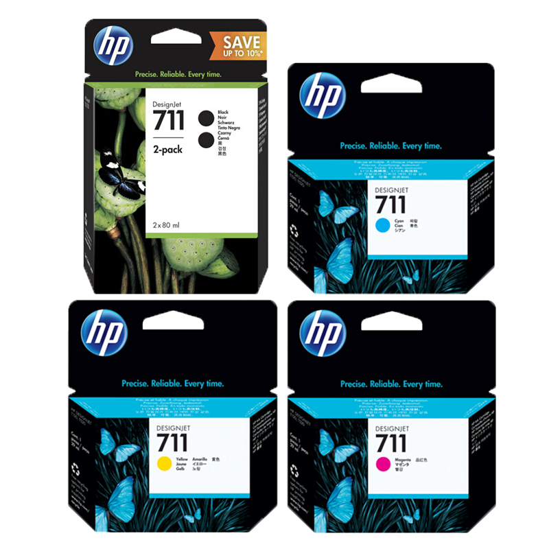 惠普 HP T120/T520/T530繪圖儀墨盒711號