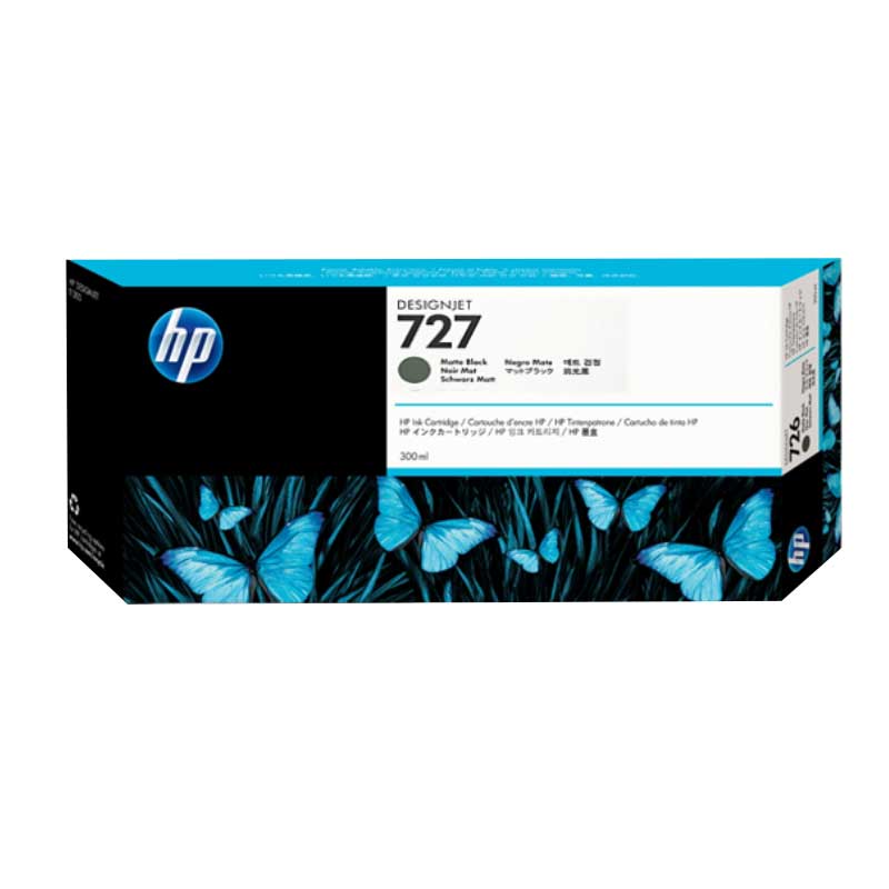 惠普HP T920/T930/T1500/T1530/T2530繪圖儀墨盒727號300ML