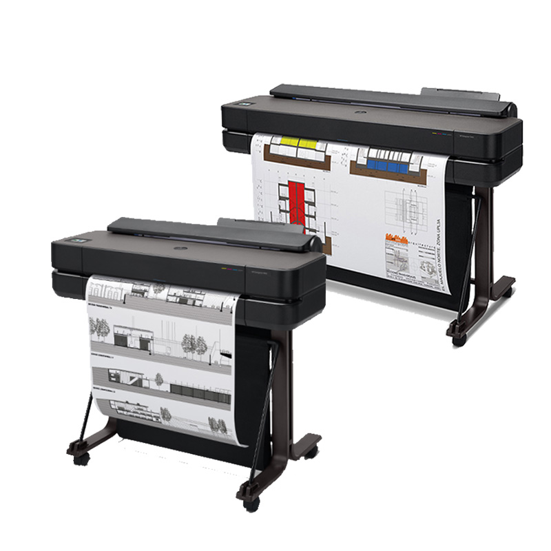 惠普HP DesignJet T650 A0大幅面打印機(jī) CAD工程圖 A0繪圖儀 